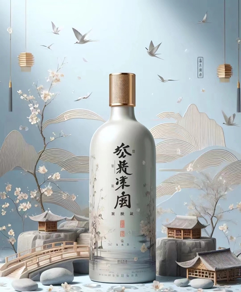 噴涂玻璃酒瓶