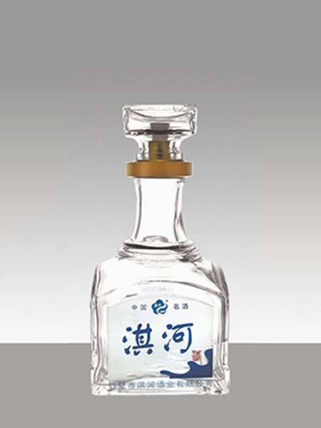 烤花玻璃酒瓶