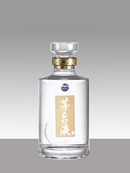 烤花玻璃酒瓶